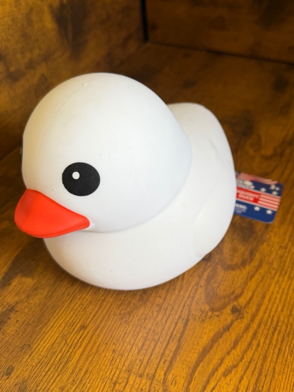 Sunny Days Jumbo White Duck Squishy – Viral Sensory Fidget Toy